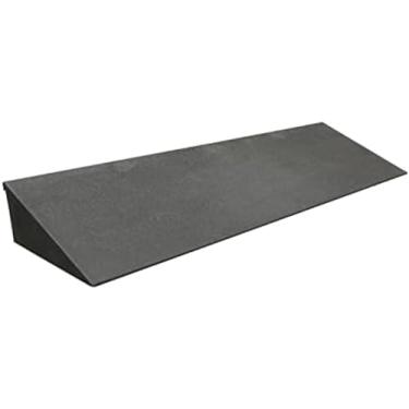 Imagem de As Rampas Para Cadeiras De Rodas Para Portas Com Degraus São Resistentes E Antiderrapantes, Adequadas Para Portas, Varredoras, Banheiros, Escadas, Skate, Bicicletas,50 * 14 * 5cm,Pleasant63