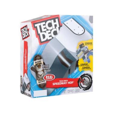 Imagem de Pista E Skate De Dedo Com Rampa Tech Deck Fingerboard Profissional Sun