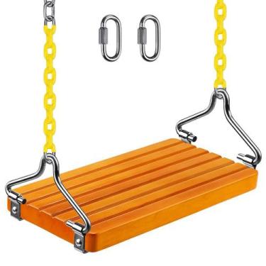 Imagem de Asiento Columpio SELEWARE de Madera con Capacidad para 227 kg