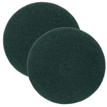 Imagem de 2 Disco Enceradeira Fibra Limpeza Removedor Verde 350m Betta - BETTANI