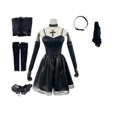 Imagem de Cosplay Misa Amane Death Note - Traje Sexy com Vestido, Colete, Meias 