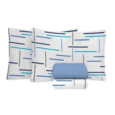 Imagem de Jogo de Cama King Size 150 Fios Fiori - Bento (7809)