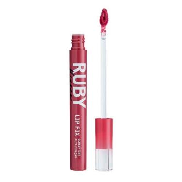 Imagem de Ruby Kisses Lip Fix Glossy Tint - Berry Charm