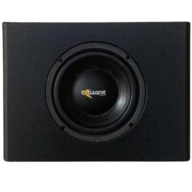 Imagem de Caixa Som Automotivo Slim Amplificada 8 Dutada Pick Up Hilux Exclusive