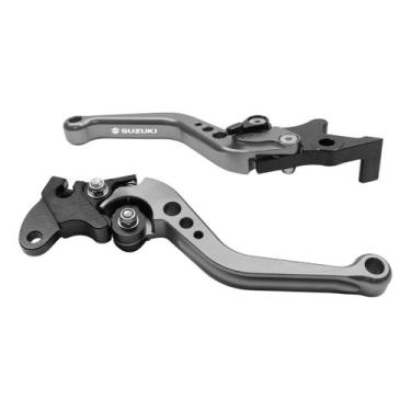 Imagem de Manete Esportivo Suzuki Yes 125 Intruder 125 Gravado A Laser - Special