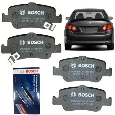 Imagem de Pastilha Freio Traseira Toyota Corolla 1.8 2.0 2008 A 2014 Original Bo