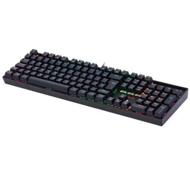 Imagem de Teclado Mecânico Gamer Redragon Mitra RGB Switch Outemu Blue Anti-Ghos