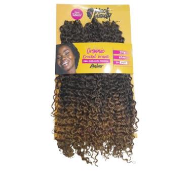 Imagem de Cabelo Fibra Orgánica Crochet Braids  Premium Ambar (320g) Black Beaut