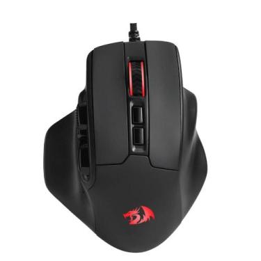 Imagem de Mouse Redragon M806 RGB Bullseye Preto