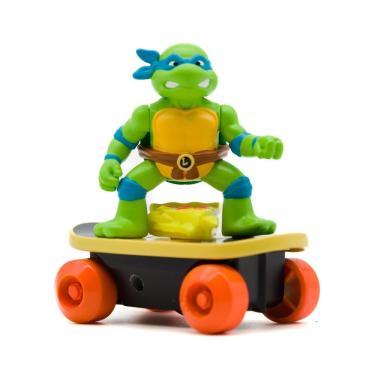 Imagem de Veículo à Corda Tartarugas Ninja Switch Kick Skaters - Leonardo
