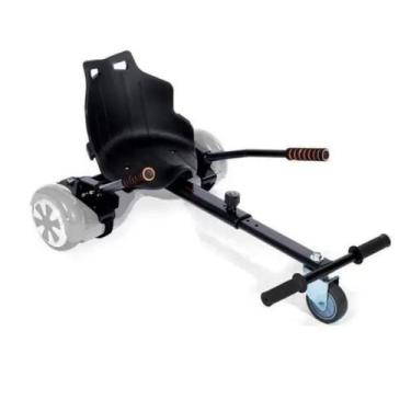 Imagem de Hoverkart brinquedo importway com assento para hoverboart bw058, Preto