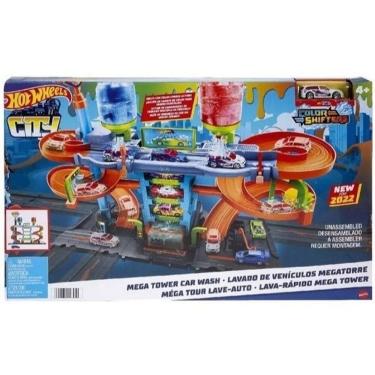 Imagem de Pista Hot Wheels City Mega Carro Wash - Mattel Hdp05