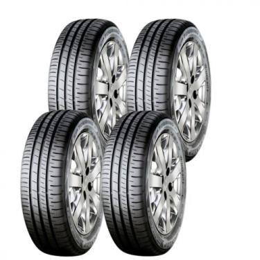 Imagem de Kit 4 Pneus Dunlop Passeio 175/65R14 82T SP TOURING R1, Zurich/Cinza, 