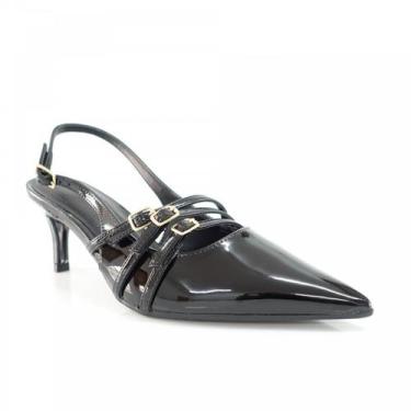Imagem de Scarpin Feminino Via Marte 217-001, Preto, 38