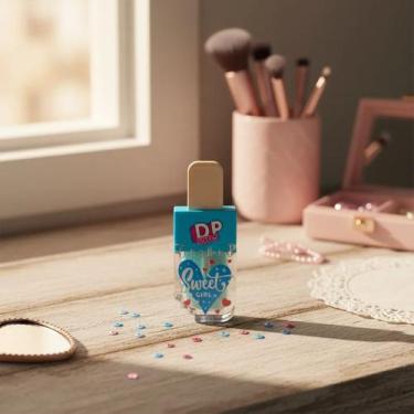 Imagem de Gloss Infantil Sorvetinho Dp Kids Sweet Girl Cor:Azul, Azul