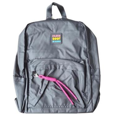 Imagem de Mochila de Costas Escolar Chase Your Dreams Preto Feminino - Clio