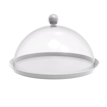 Imagem de Porta Bolo Bubble Crippa 25 Cm De Diametro Com Base Resistente E Cúpul