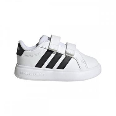 Imagem de Tenis Adidas Grand Court 30 Bubble Cf I Js Infantil, Branco, 21
