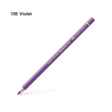 Imagem de Lápis de Cor Faber Castell Polychromos Avulso, 138 Violet