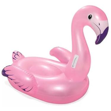 Imagem de Boia Inflável Flamingo Gigante Piscina 127 X 127 cm - Etilux, Flamingo