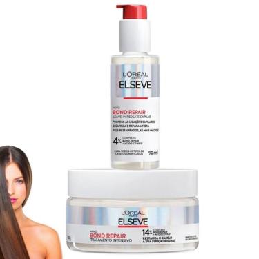 Imagem de Kit Novo Elseve Loreal Paris Bond Repair Leave-In Mascara - Loreal Par