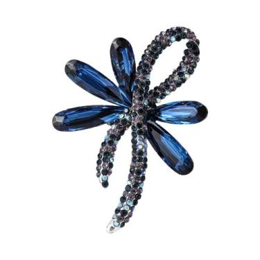 Imagem de Broche De Laço Com Strass Unissex Para Mulheres, Acessório De Joia Par