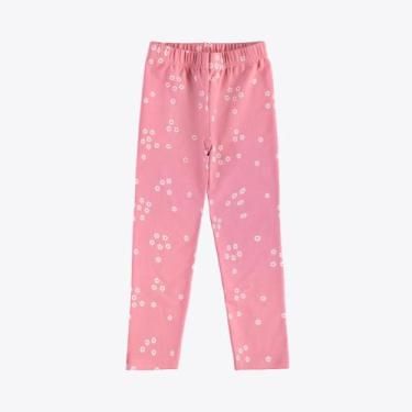Imagem de Calça Legging Infantil Menina Estampada Rovitex, Rosa, 06