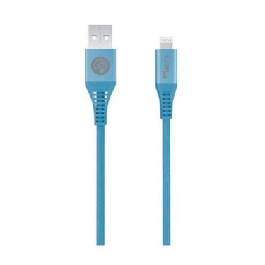 Imagem de Cabo De Dados E Carga USB-A Para Lightning Apple MFi 1.5m - LITY, Azul