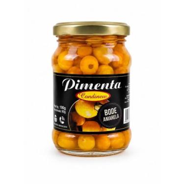 Imagem de Pimenta Bode Amarela 90g em Conserva Condinew Aroma Intenso e Ardencia