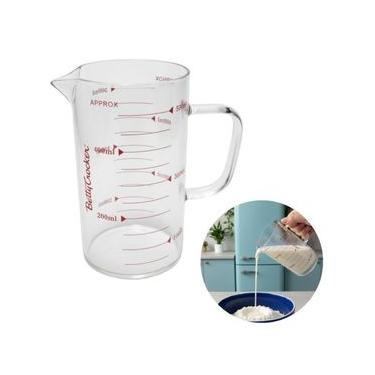 Imagem de Jarra Medidora Graduada Vidro Cozinha 500ml Betty Crocker