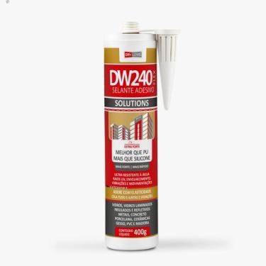 Imagem de Selante Elástico Impermeável Junta De Dilatação DW240 Flex 400g cinza 