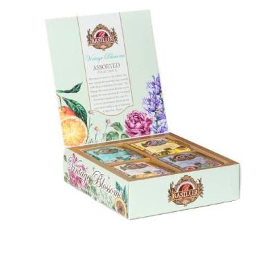 Imagem de Chá Basilur Vintage Blossoms Assorted Sortidos em Envelopes 40 saquinh