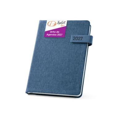 Imagem de Agenda 2027 Indiana Média A5 Fecho Magnético TopGet -, Azul