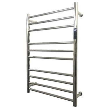 Imagem de Toalheiro Térmico Grande Redondo Inox Bivolt Timer Embutido