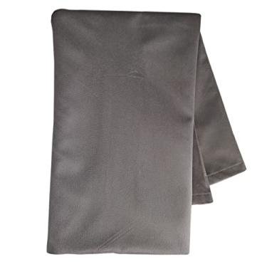 Imagem de Manta Xale Veludo Liso Sofá Decoração 1,32x2,10m (Fendi)