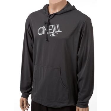 Imagem de O'Neill Wetsuits Moletom masculino 24/7 Tech de manga comprida, carvão, 2GG