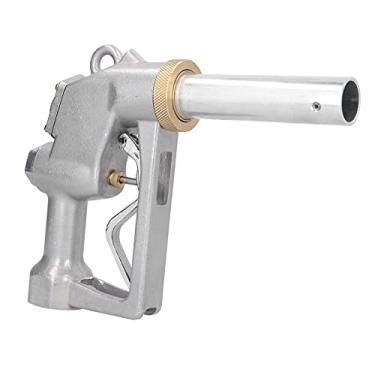 Imagem de Bocal Diesel Autmatic, Bocal de combustível Diesel de alto fluxo 10GPM, 1,5" DN40 rosqueado e 3 entalhes e desligamento automático, para diesel, gasolina, querosene