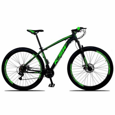 Imagem de Bicicleta Aro 29 Ksw 24 Marchas Freios A Disco K7 Suspensão