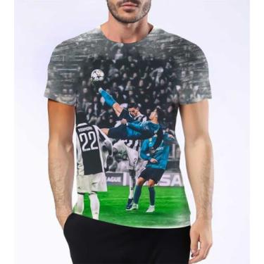 Imagem de Camisa Camiseta Cristiano Ronaldo Cr7 Jogador Futebol Hd 8 - Estilo Kr