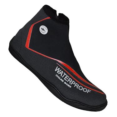 Imagem de Botinha Sapatilha Neopreme Antiderrapante Pescaria Aquática (39, PretoVermelho)