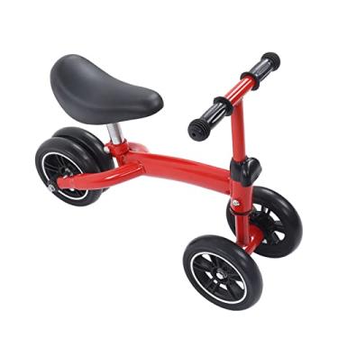 Imagem de Bicicleta infantil, bicicleta balanceada infantil rodas silenciosas para crianças de 1 a 6 anos para corrida