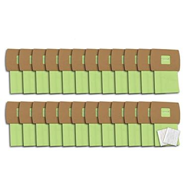 Imagem de Pacote com 24 sacos para aspirador de pó Oreck compacto tipo BB, bolsa de substituição para sacos de aspirador Oreck XL Buster B, PKBB12DW BB180 BB280 BB850 BB870 BB900 BB1000 MV160 com 2 filtros de motor BM04 Kit
