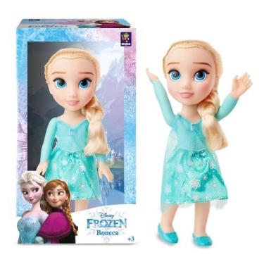 Boneca Frozen Disney Pequena Elsa 30cm Sunny em Promoção é no Buscapé