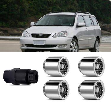 Imagem de Porca Antifurto Roubo Rodas Carros Toyota