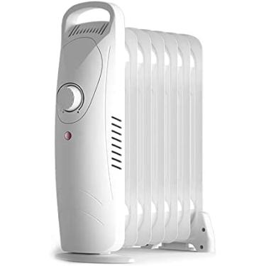 Imagem de KRASS Aquecedor de radiador a óleo portátil aquecedor de espaço silencioso 600-1000 watts termostato ajustável, economia de energia, com funções de virada e superaquecimento, recursos de segurança, 7X, Collector88