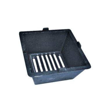 Imagem de Braseiro Quadrado em Ferro Área Externa de Chão N04 19cm