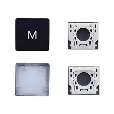 Imagem de A tampa e as dobradiças individuais de substituição M são aplicáveis ao teclado Surface Pro 4/5/6/7 (preto) para substituir a tampa e a dobradiça da tecla M