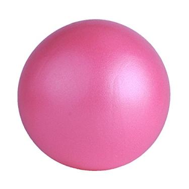 Imagem de Heaven2017 Mini bolas de exercícios femininas infantis à prova de explosão espessamento Fitness Yoga Ball Pilates Fitball (Rosa)