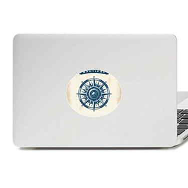 Imagem de Adesivo de notebook com emblema de vinil militar e exploração de bússola