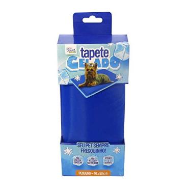 Imagem de Tapete Gelado The Ice´S Pad Pequeno Azul 40x50cm The Pets Brasil para Cães